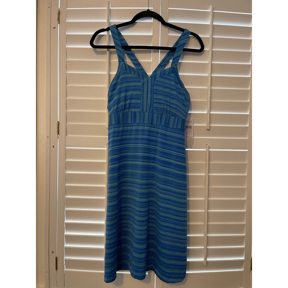 Columbia dress Omni-Wick advanced evaporation size M blue green stripe